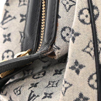 Louis Vuitton Mini Monogram Josephine GM Blue 12 of 15