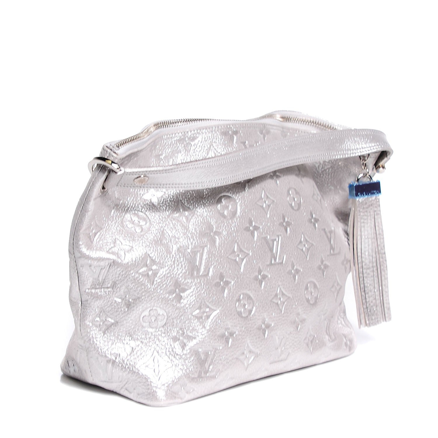 Louis Vuitton Monogram Shimmer Halo Silver 3 of 7