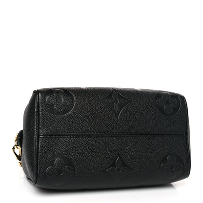 Louis Vuitton Empreinte Monogram Giant Speedy Bandouliere 20 Black 4 of 8