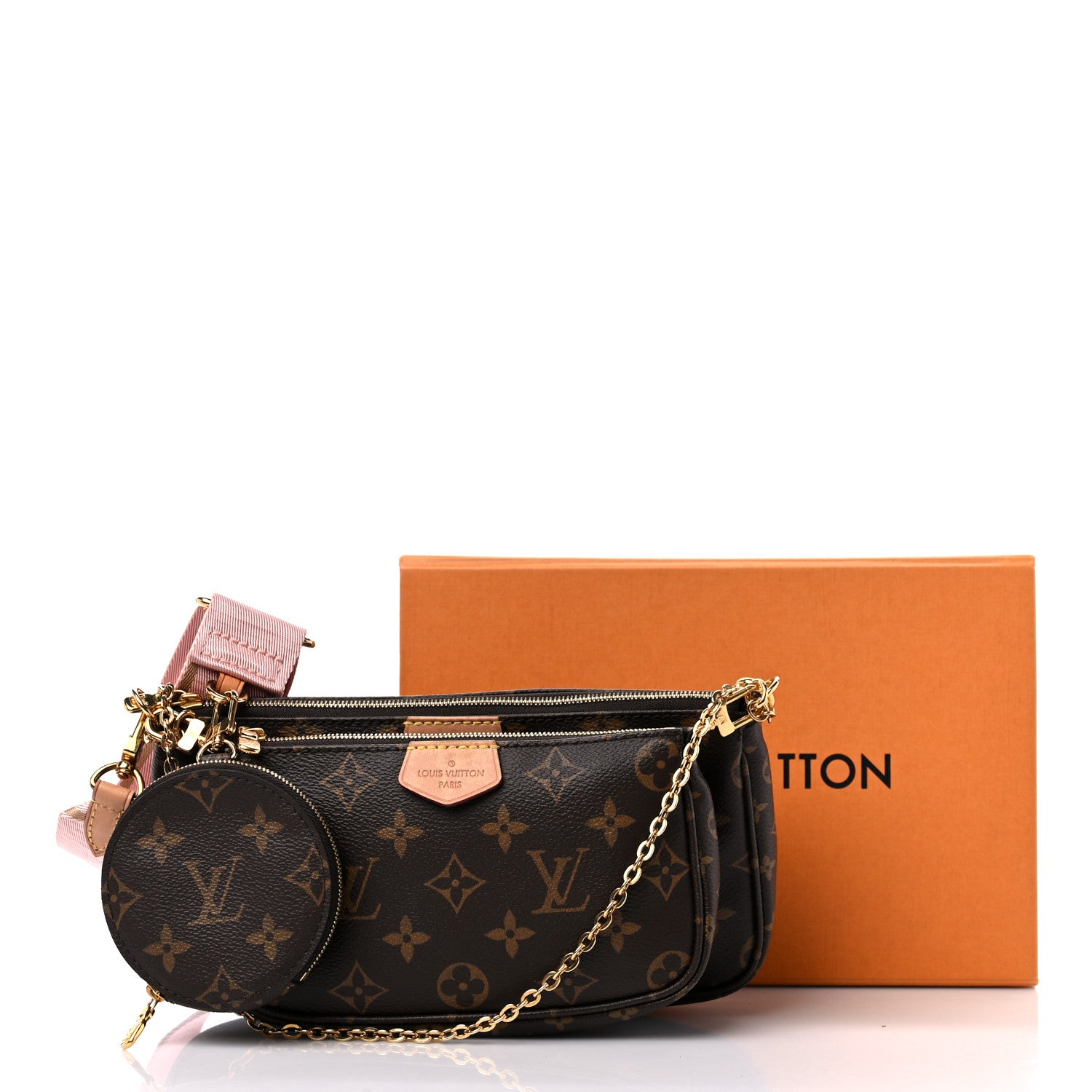 Louis Vuitton Monogram Multi Pochette Accessories Rose Clair 12 of 12