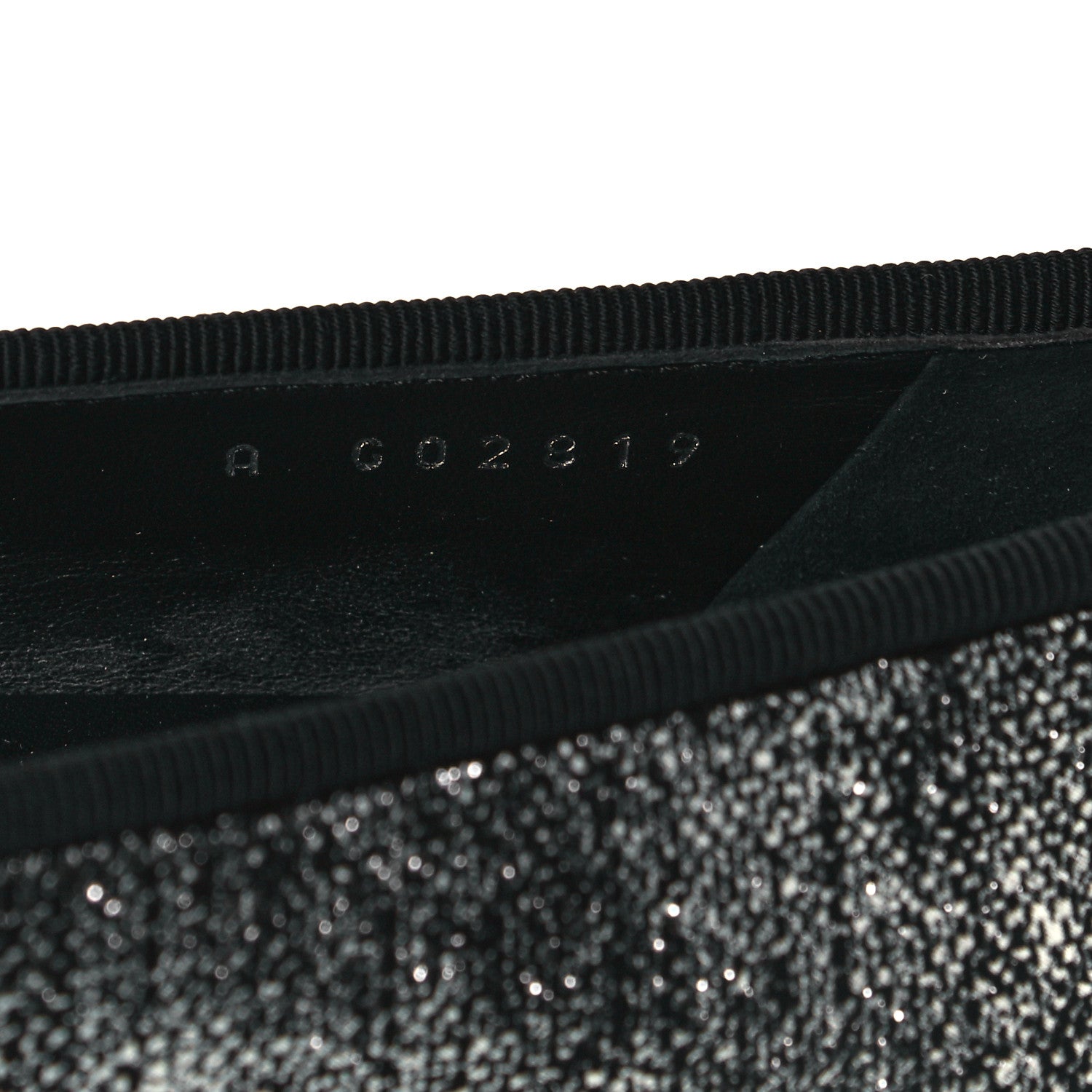 Chanel Suede Kidskin Grosgrain CC Cap Toe Ballerina Flats 36.5 Silver Black 8 of 10