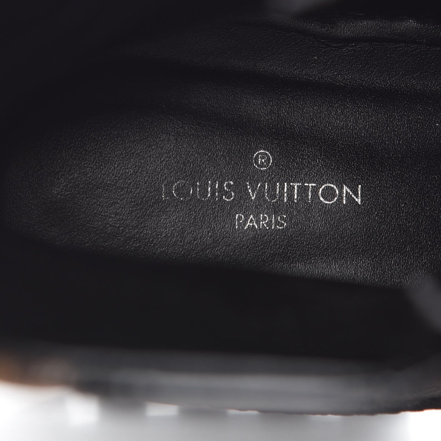 Suede Calfskin Monogram World Tour Platform Desert Boots 37 Black