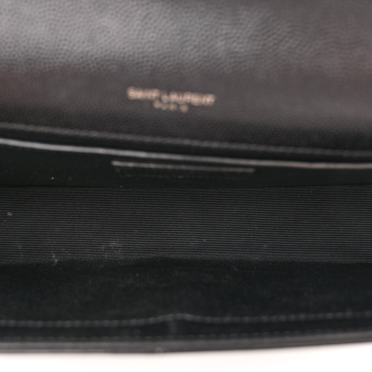 Grain De Poudre Medium Classic Monogram Monochrome Kate Satchel Black