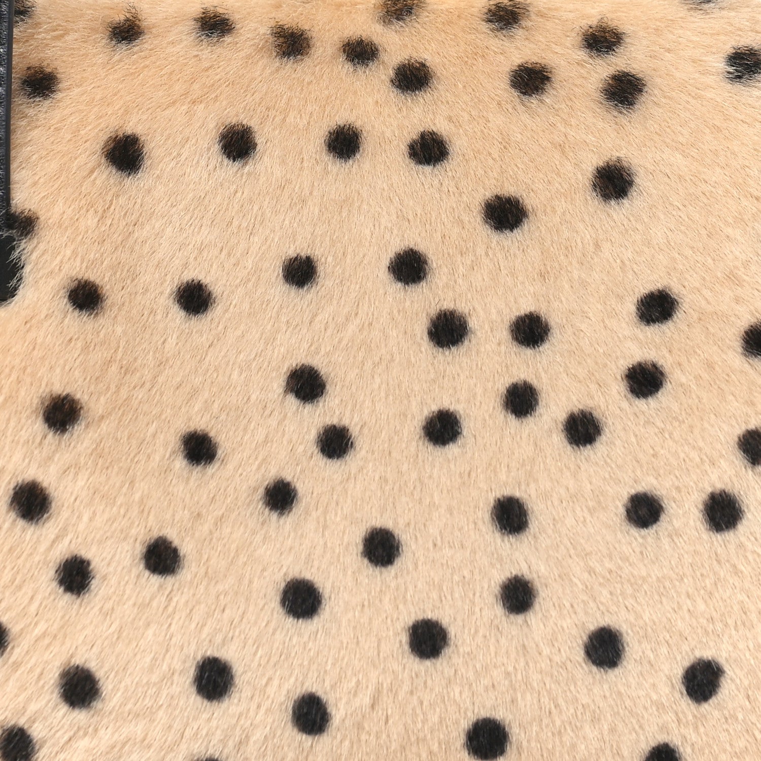 Chanel Pony Hair Cheetah Print Pretty CC Clutch With Strap Light Beige Black 8 of 11