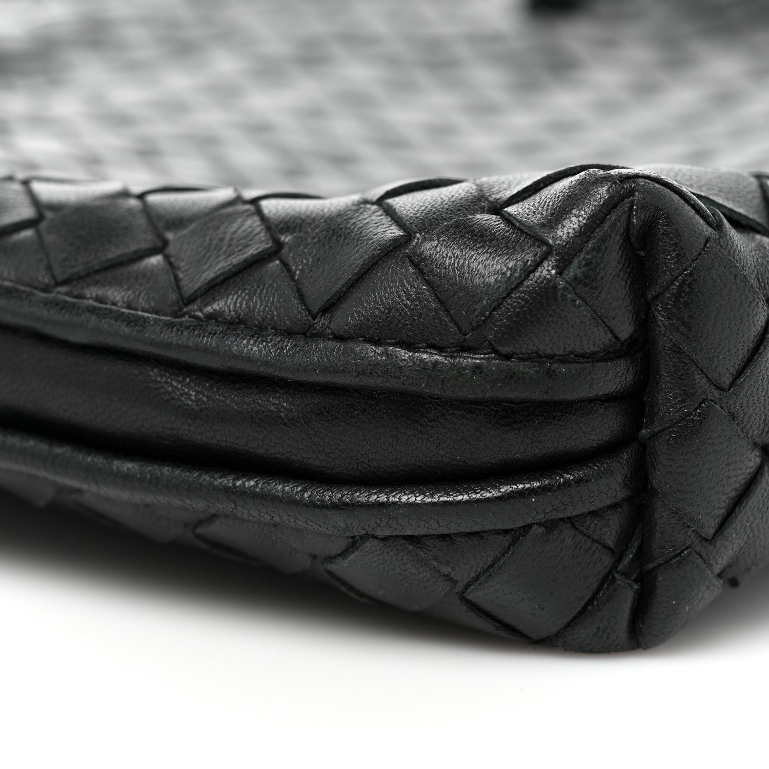 Bottega Veneta Nappa Intrecciato Nodini Bag Black 12 of 14