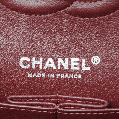 Chanel Lambskin Quilted Medium Double Flap Black 6 of 8