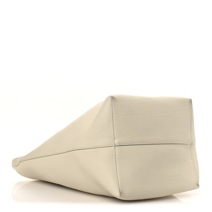 The Row Grained Calfskin Large N/S Park Tote Ivory 4 of 11