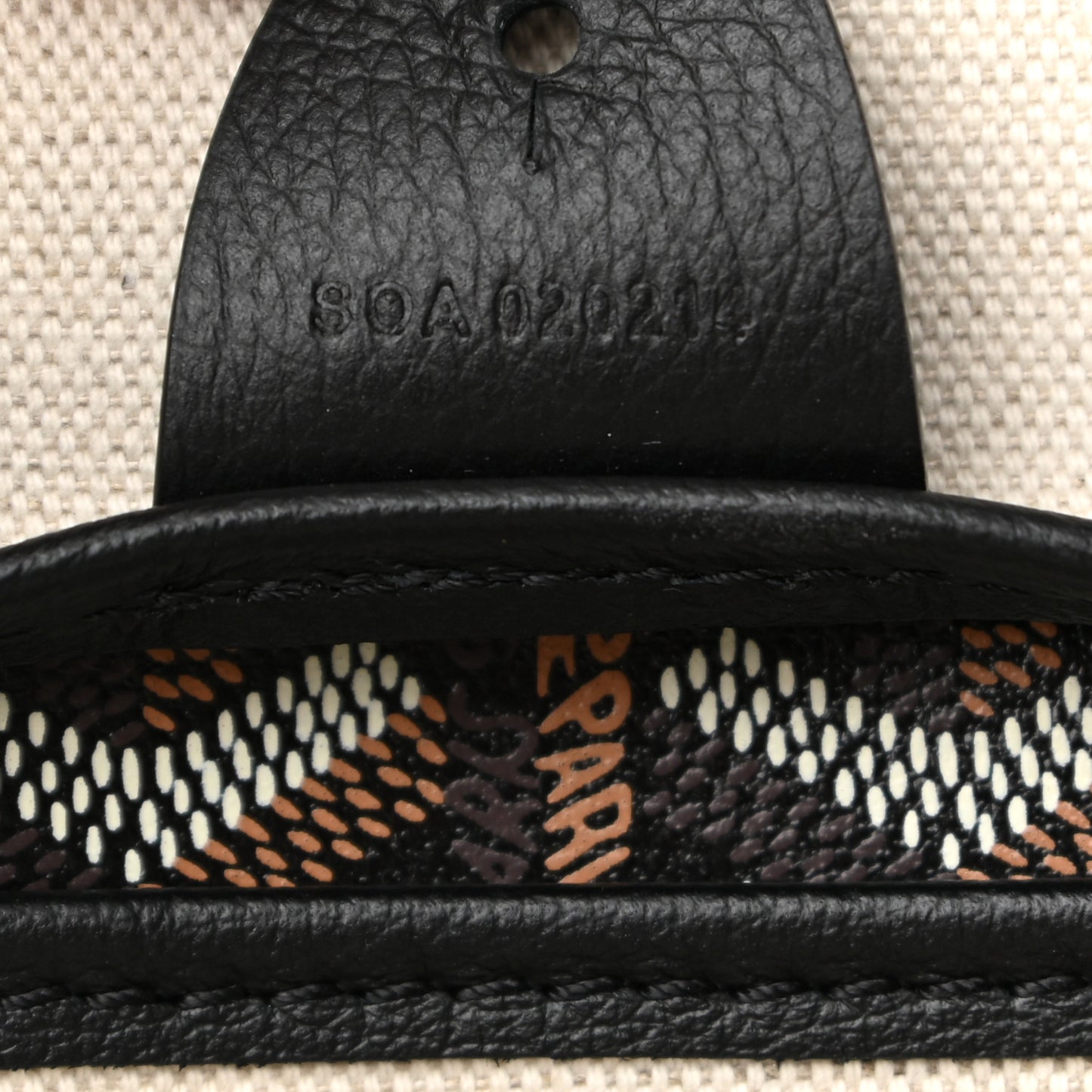 Goyardine Artois MM Black