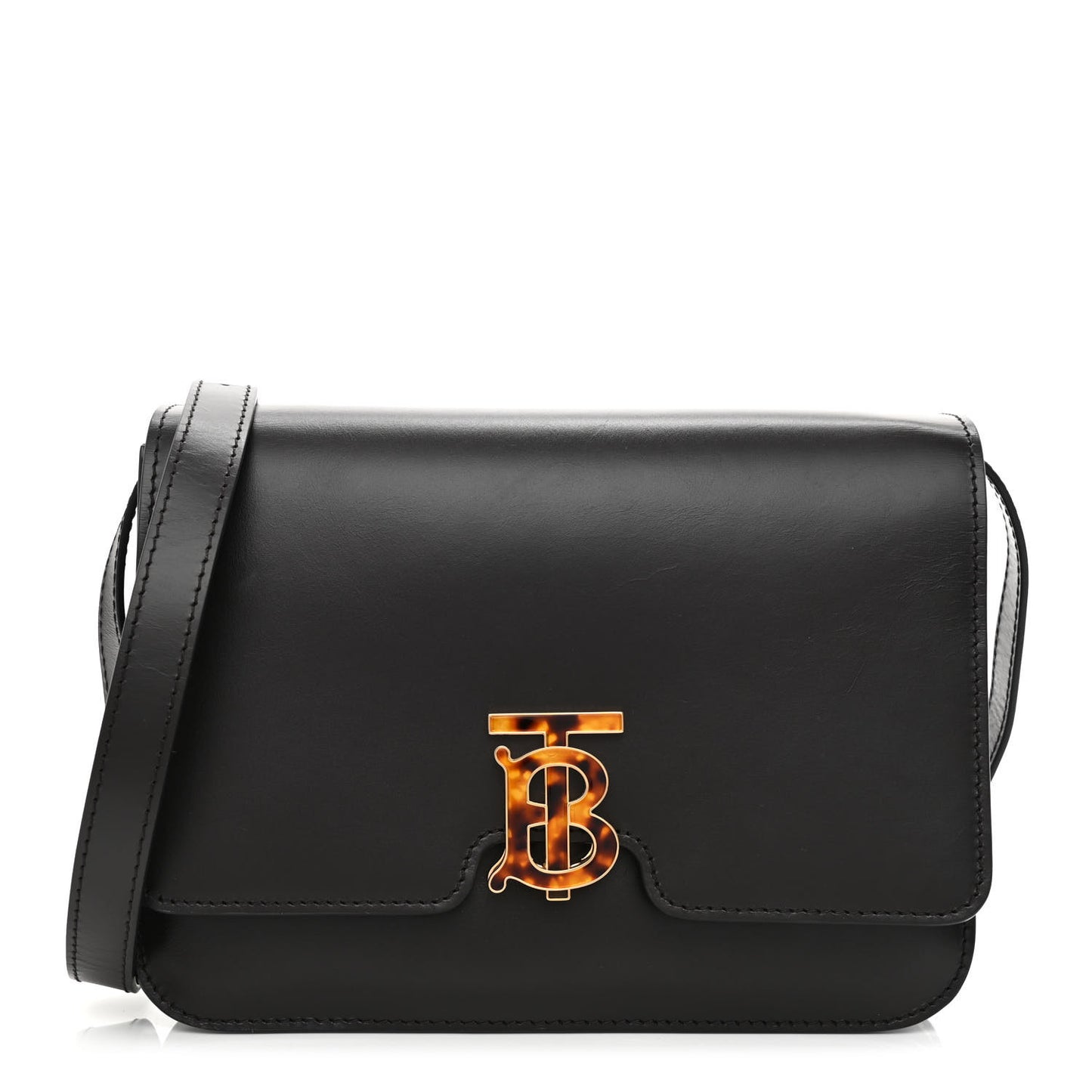 Calfskin Medium TB Bag Coffee