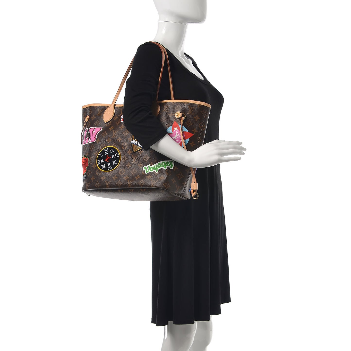 Monogram Travel Stickers Neverfull MM
