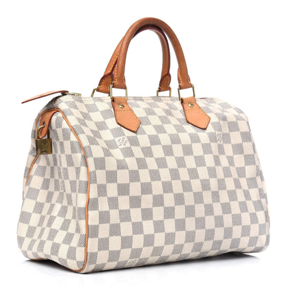 Louis Vuitton Damier Azur Speedy 30 2 of 26