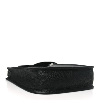 Hermes Taurillon Clemence Evelyne TPM Black 4 of 11