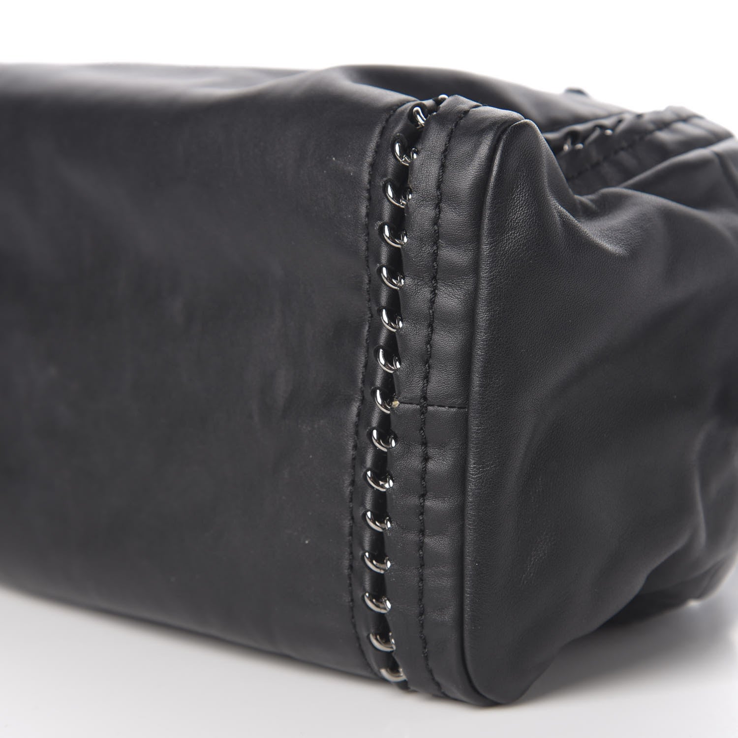 Chanel Smooth Calfskin Large Luxe Ligne Bowler Black 8 of 10