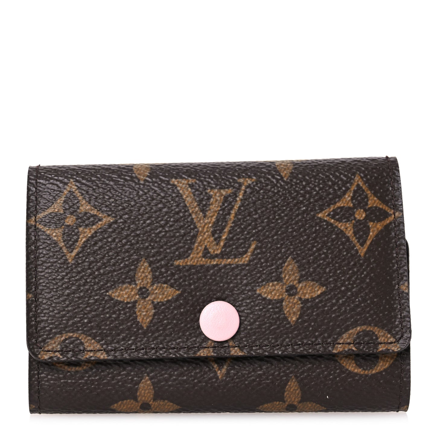 Monogram Multicles 6 Key Holder Rose Ballerine