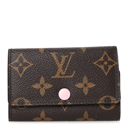 Louis Vuitton Monogram Multicles 6 Key Holder Rose Ballerine 1 of 9