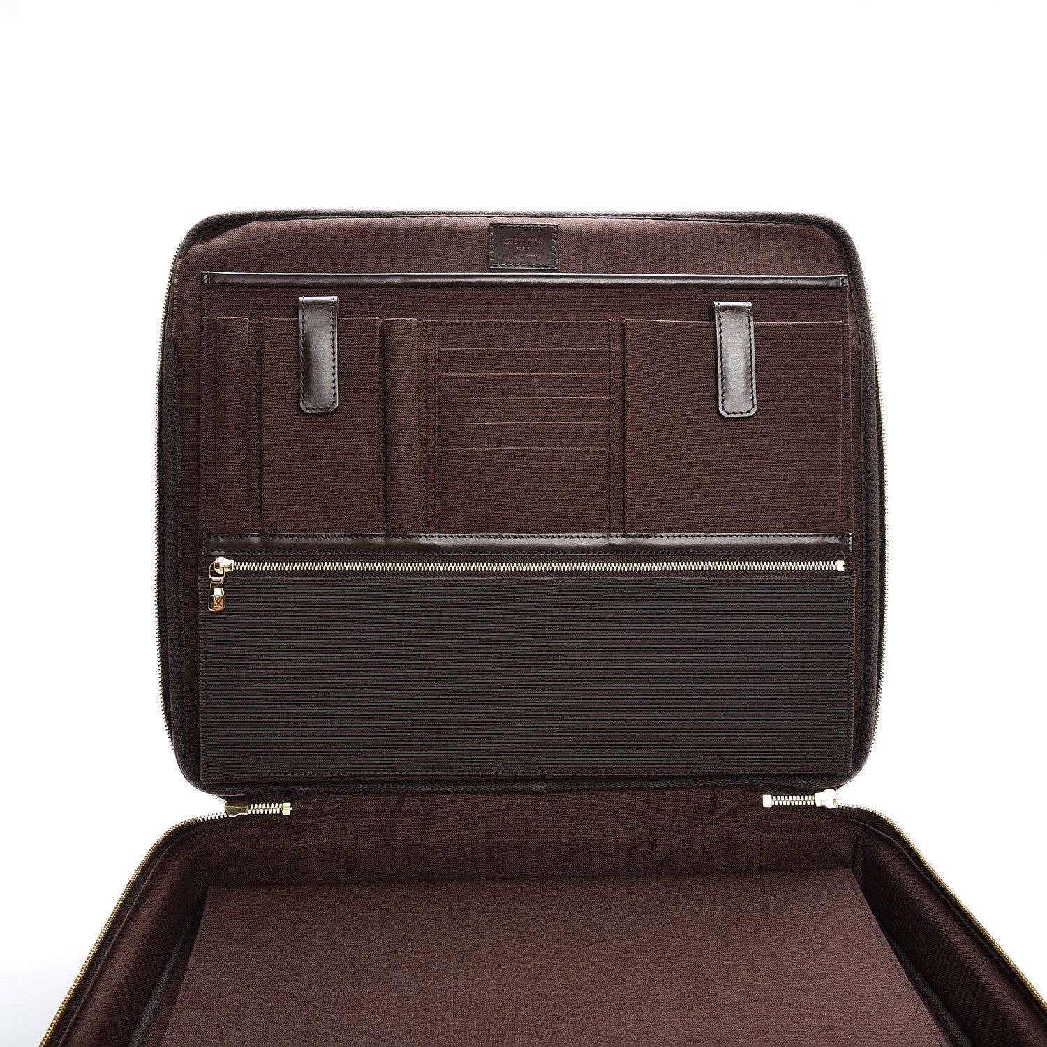 Louis Vuitton Damier Ebene Porte Ordinateur Sabana NM Computer Case 7 of 10