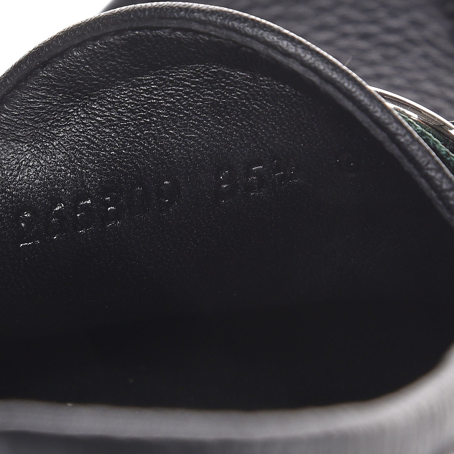 Gucci Road Calfskin Web Womens Horsebit Driver Loafers 35.5 Black 8 of 9