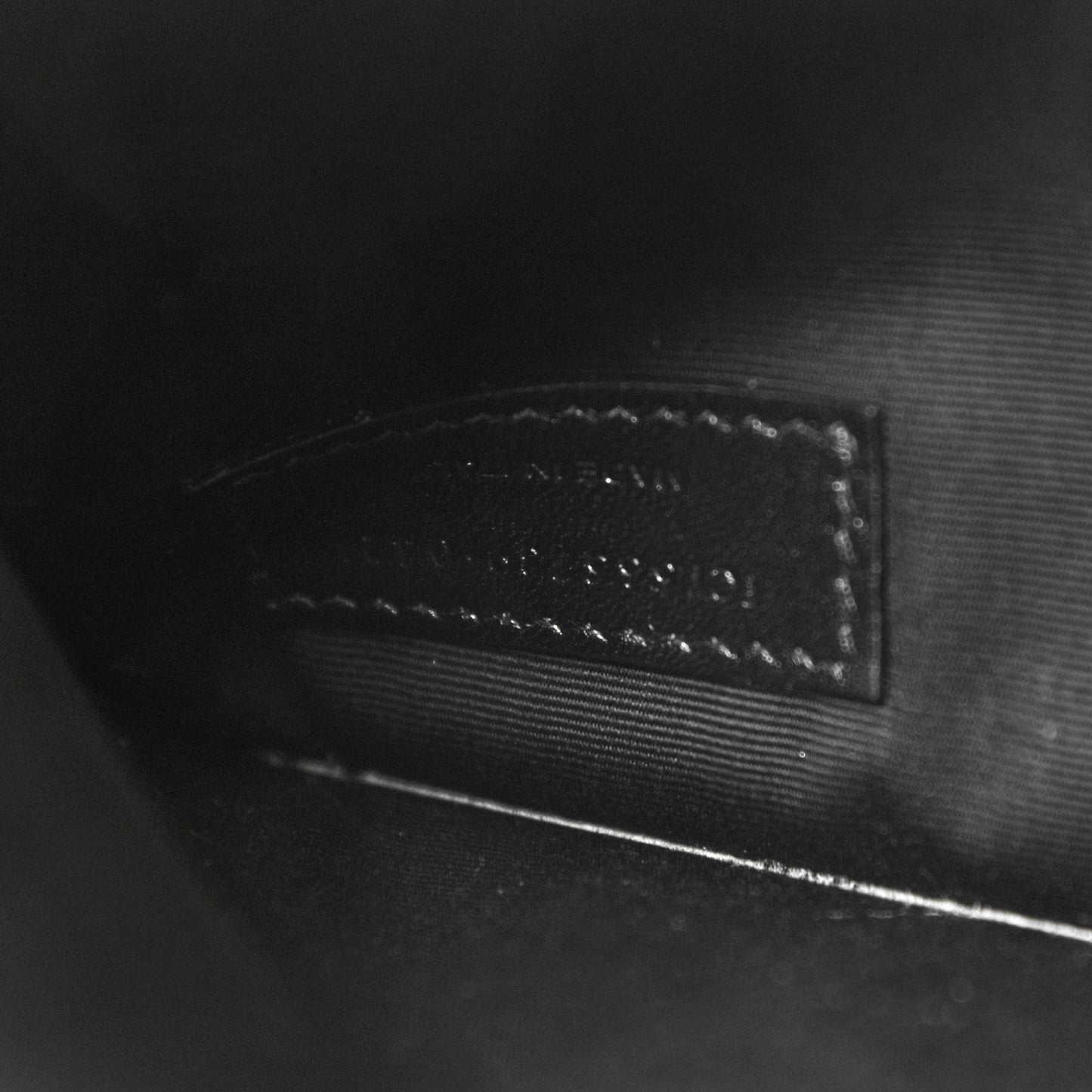 Grain De Poudre Uptown Pouch Black