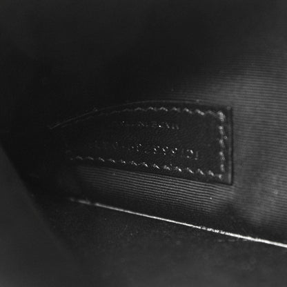 Saint Laurent Grain De Poudre Uptown Pouch Black 7 of 8
