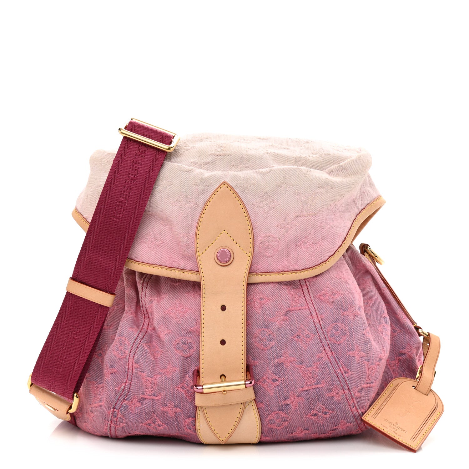 Louis Vuitton Denim Sunshine Messenger Rose 1 of 13
