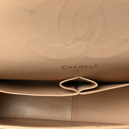 Chanel Caviar Quilted Jumbo Double Flap Beige Clair 5 of 12