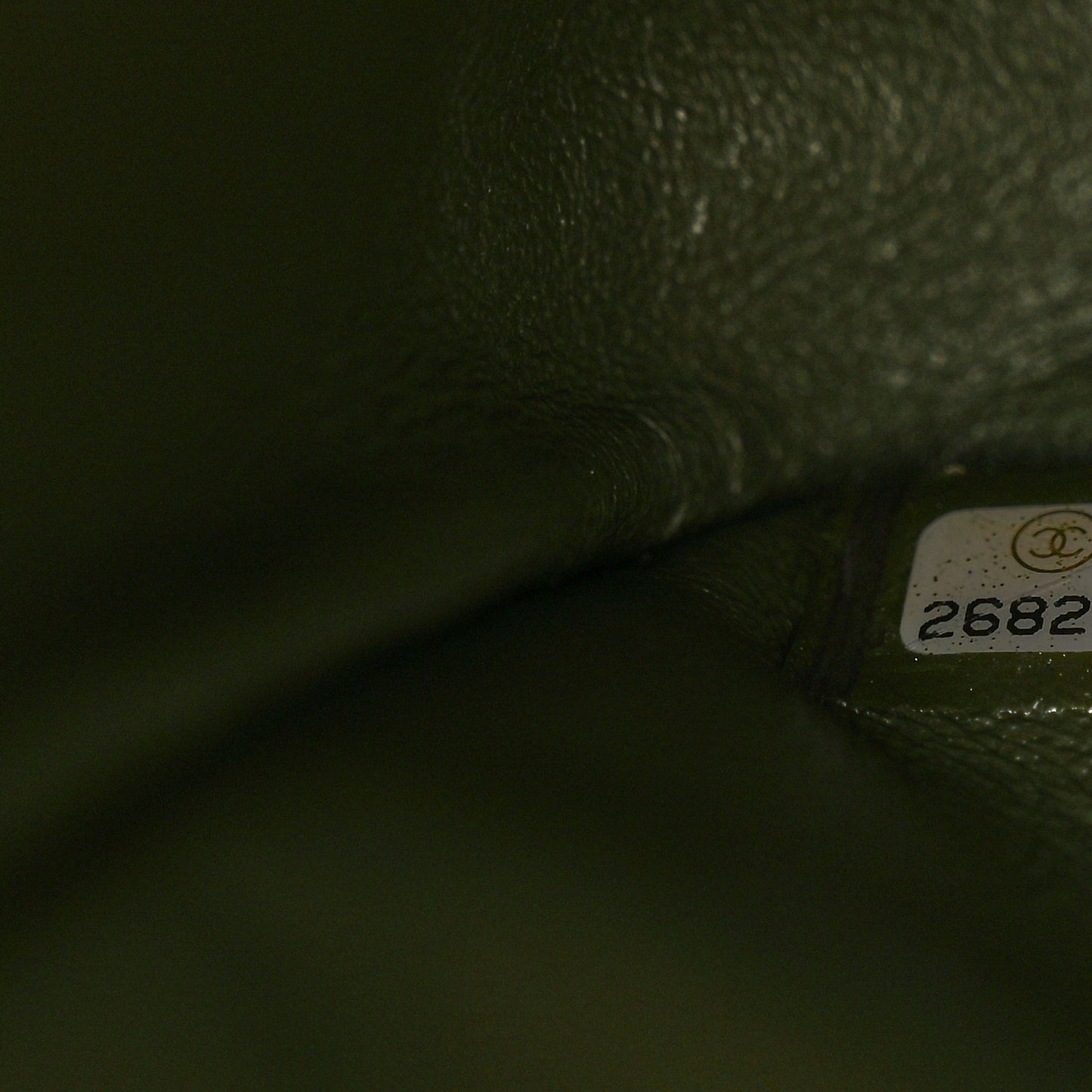 Metallic Calfskin Chevron Quilted 2.55 Reissue 226 Flap Green