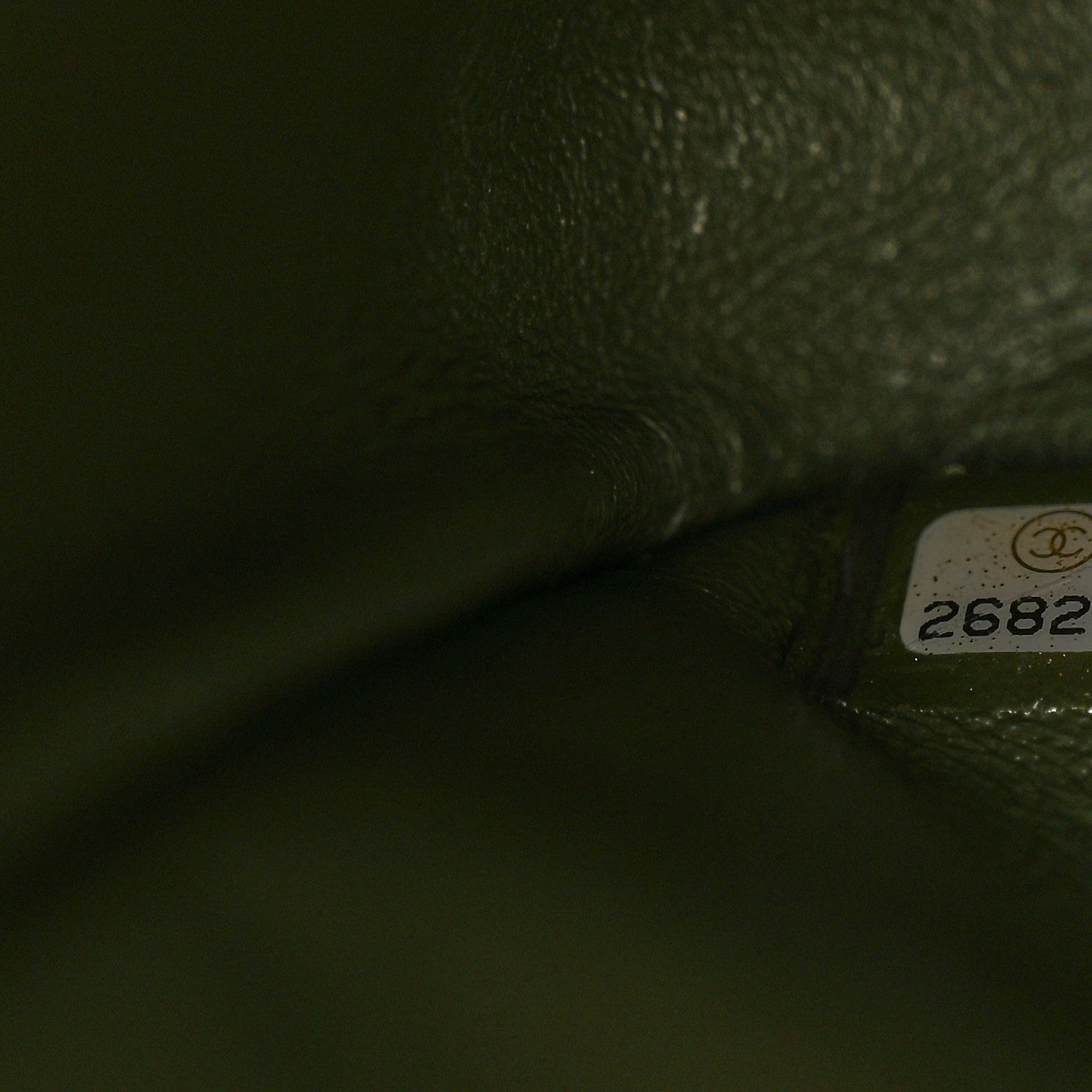 Chanel Metallic Calfskin Chevron Quilted 2.55 Reissue 226 Flap Green 7 of 10