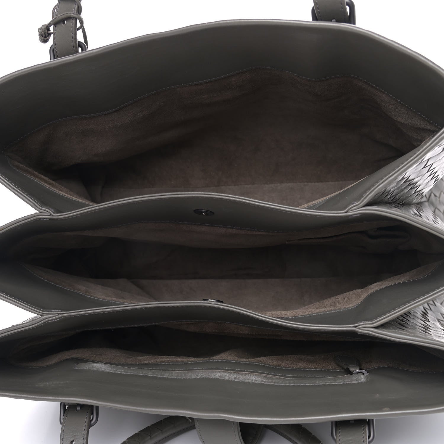 Bottega Veneta Nappa Intrecciato Medium Roma Tote Shadow 4 of 9