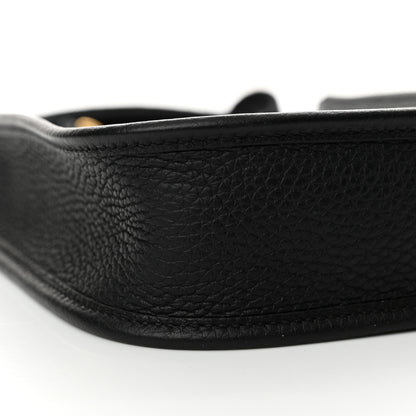 Hermes Taurillon Clemence Evelyne TPM Black 9 of 11