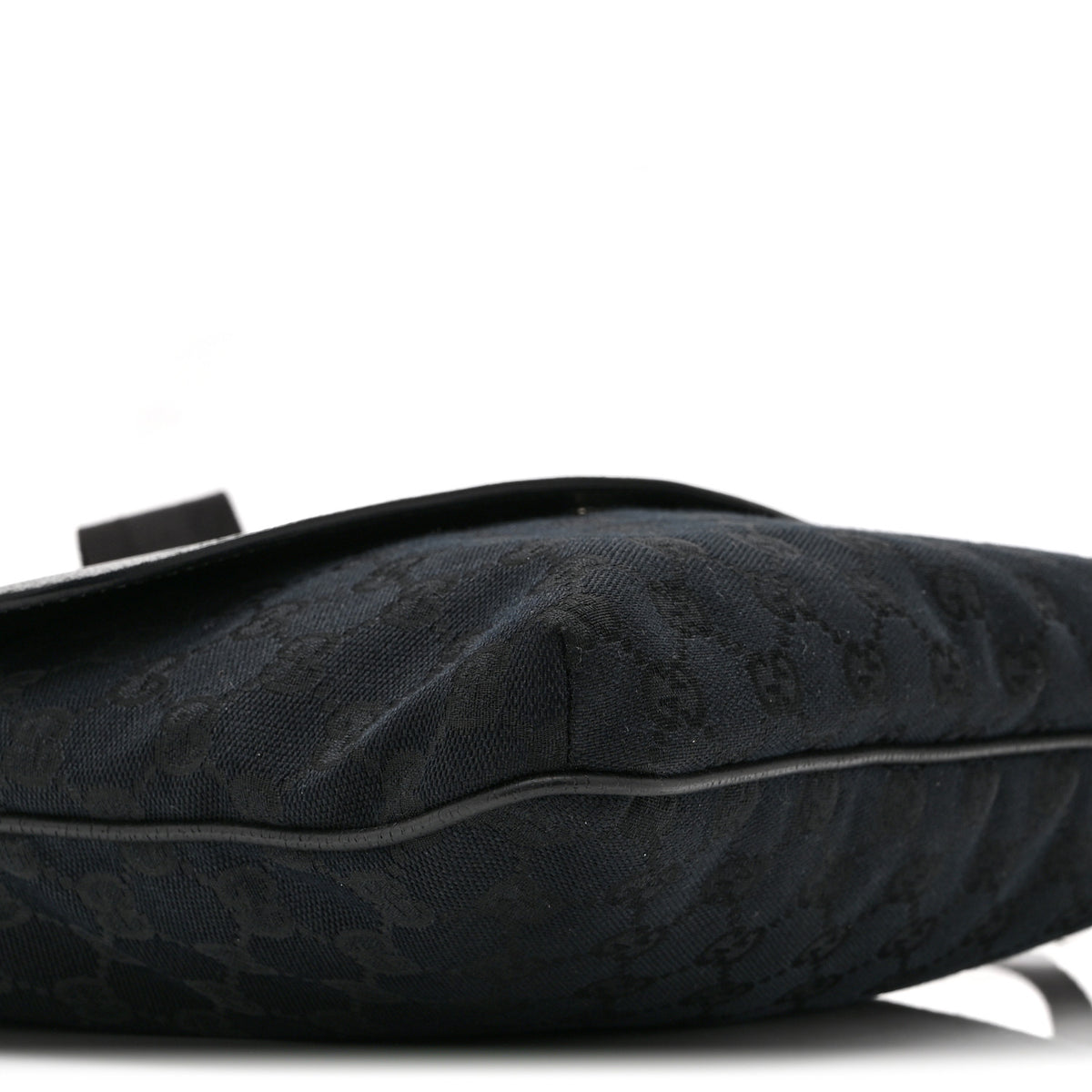 Monogram Signature Web Small Messenger Black