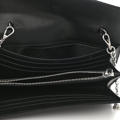 MCM Visetos Large Patricia Wallet On Chain Black 5 of 7