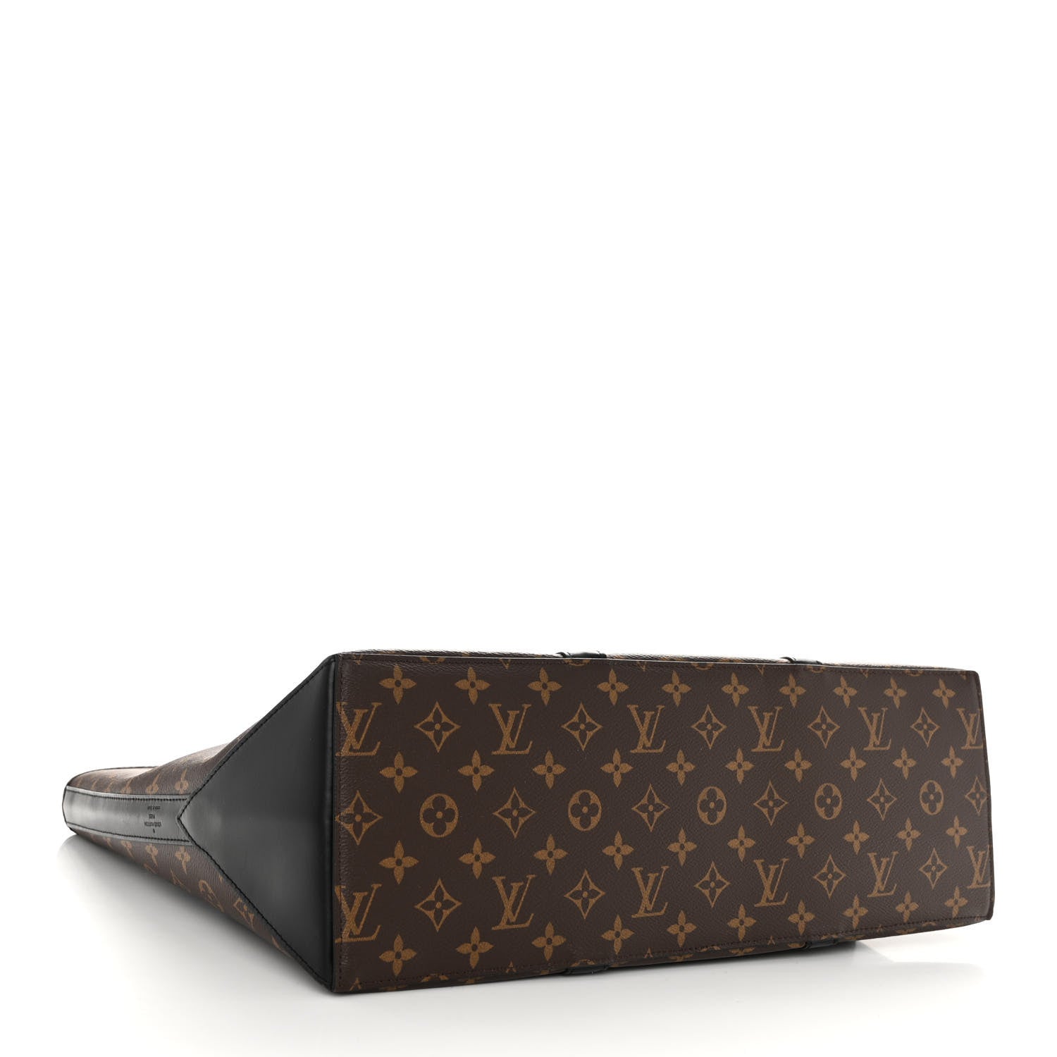 Louis Vuitton Monogram Macassar Weekend Tote GM 4 of 9