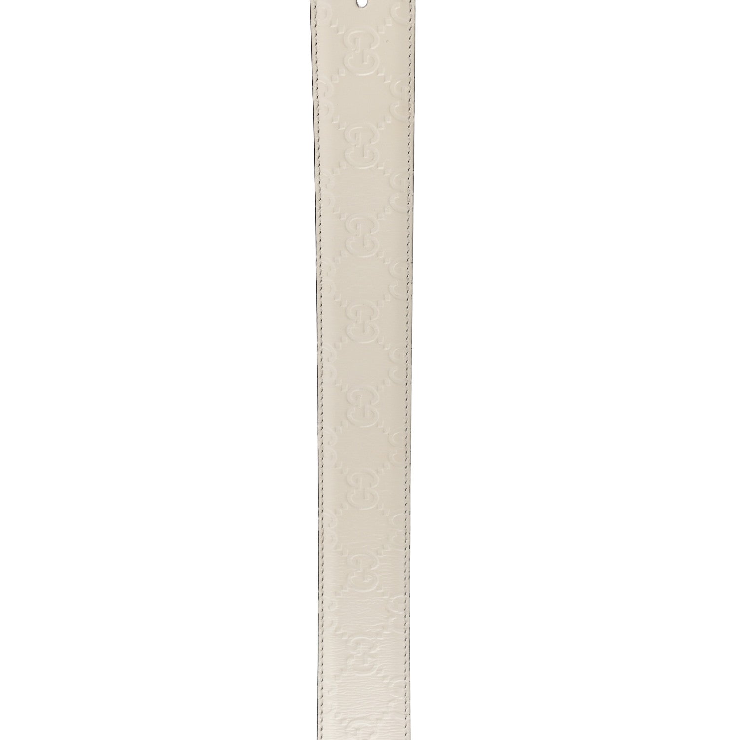 Gucci Guccissima Interlocking G 37mm Belt 85 34 Mystic White 5 of 7