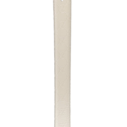 Gucci Guccissima Interlocking G 37mm Belt 85 34 Mystic White 5 of 7