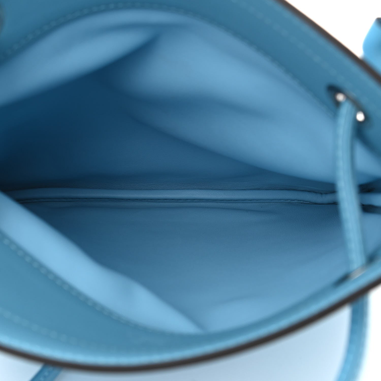 Hermes Milo Lambskin Swift Mini Aline Bleu Du Nord 5 of 11