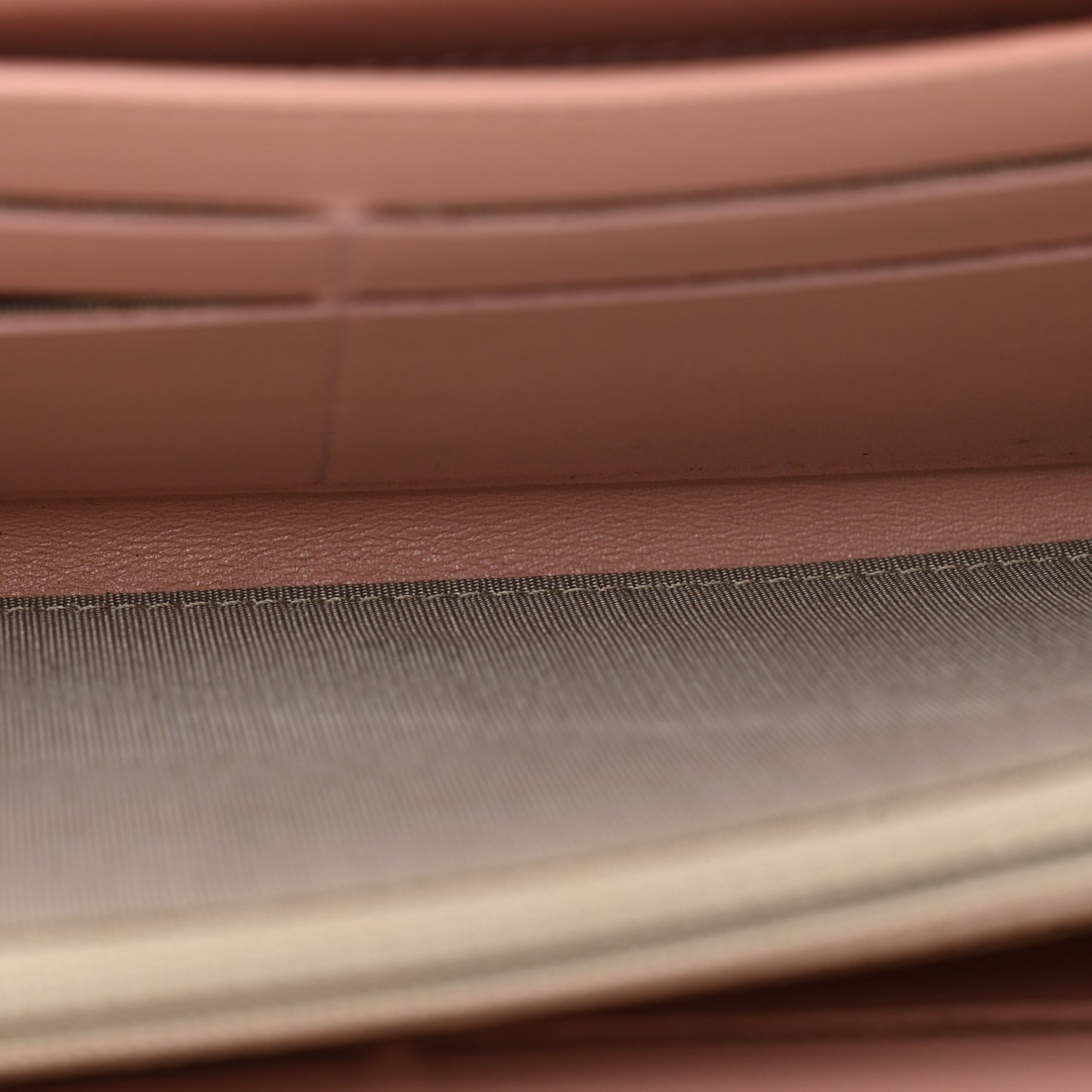 Caviar Large Timeless CC Zip Around Wallet Pink