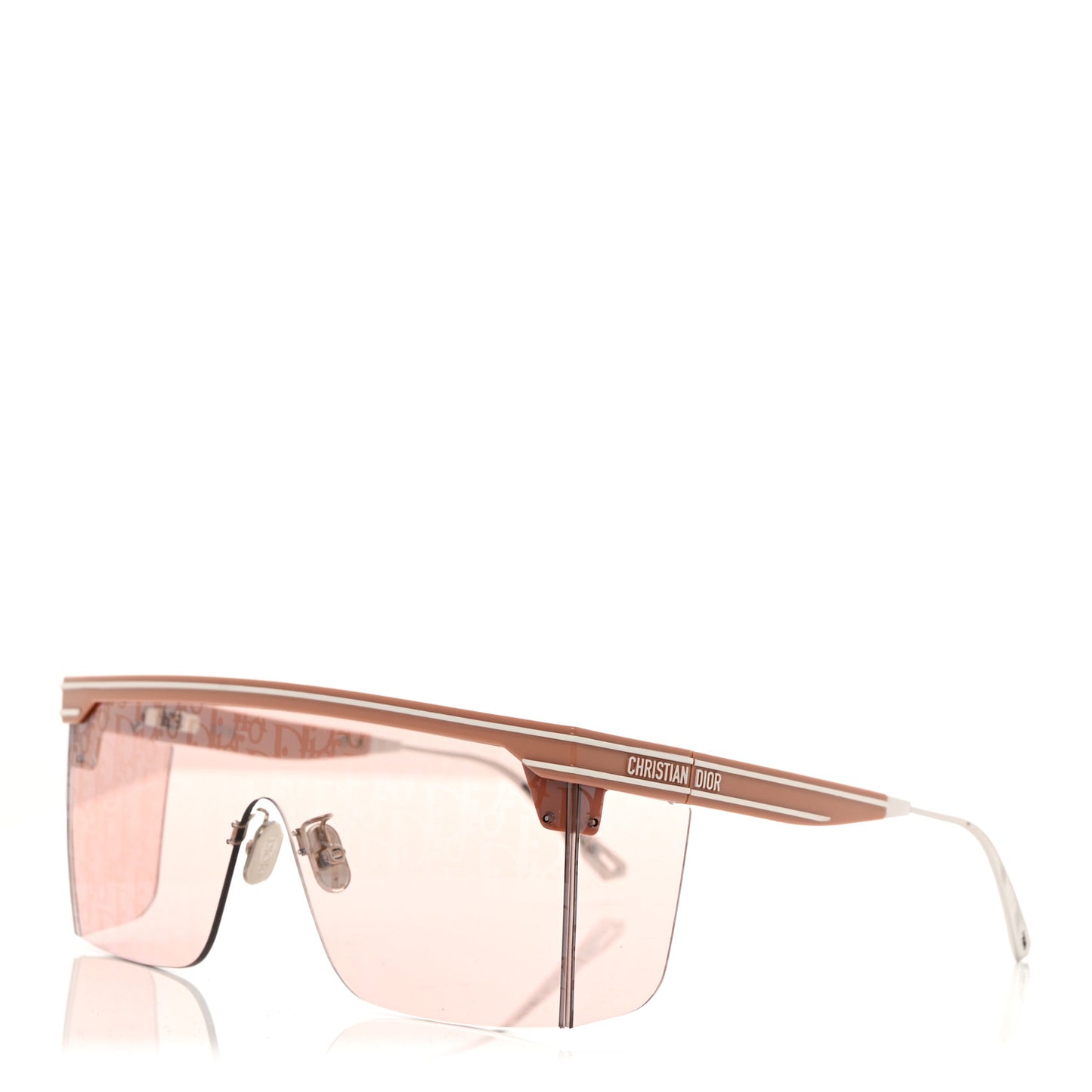 Oblique Diorclub M1U Mask Sunglasses Pink