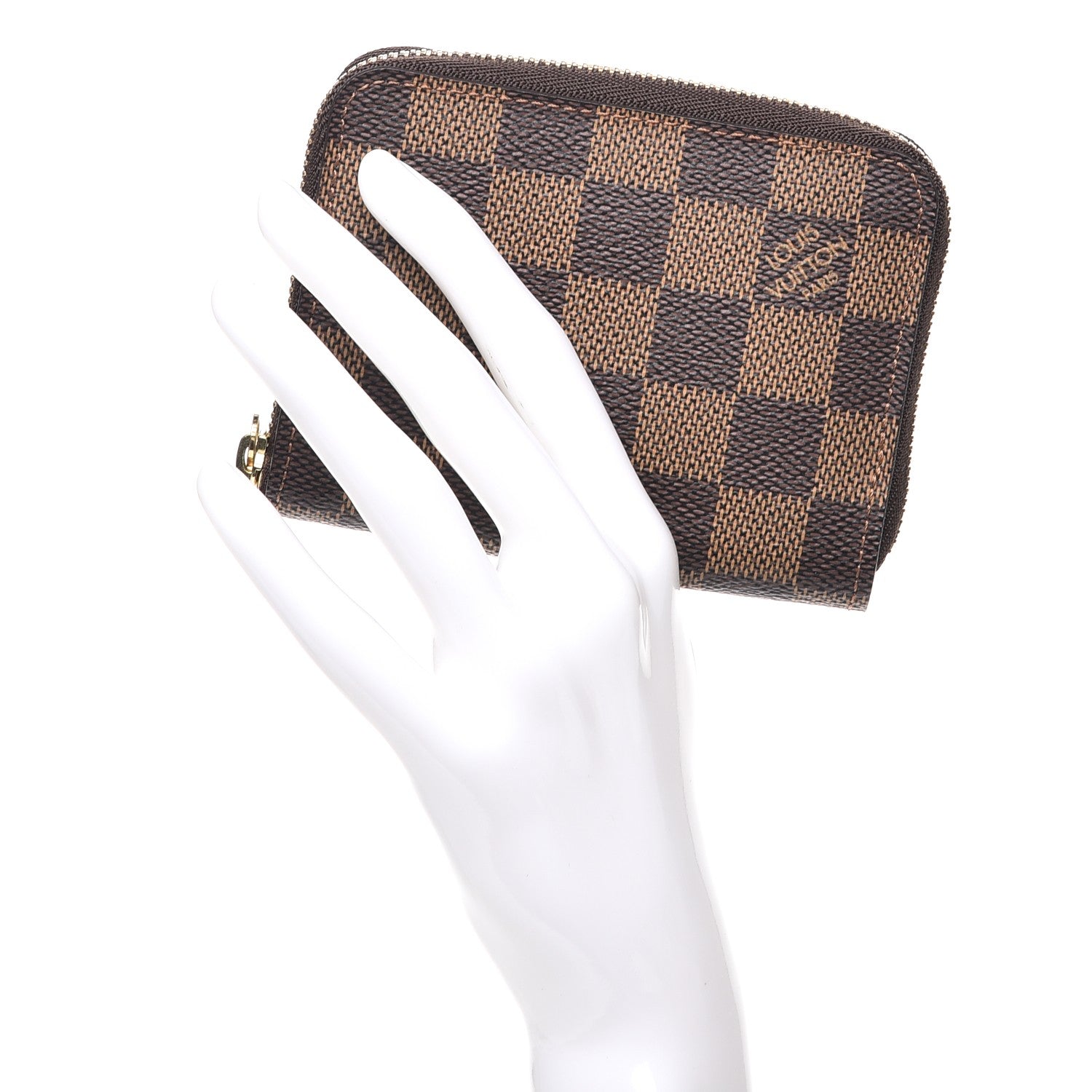 Louis Vuitton Damier Ebene Zippy Coin Purse 2 of 7
