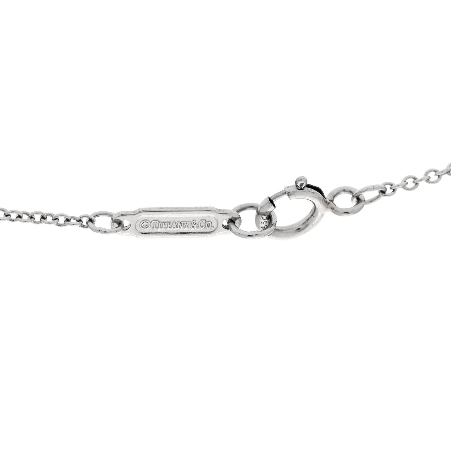 Platinum Diamond .36ctw Graduated Pendant Necklace