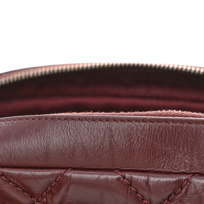 Chanel Aged Calfskin Medium New Portobello Flap Burgundy 13 of 14