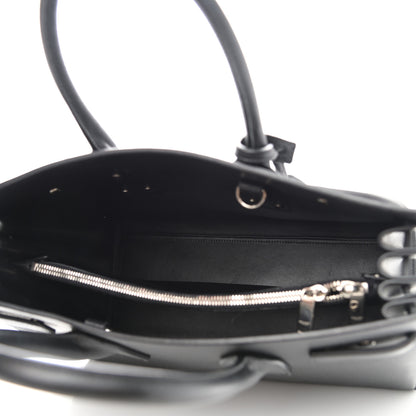 Saint Laurent Grained Calfskin Small Sac De Jour Black 5 of 12