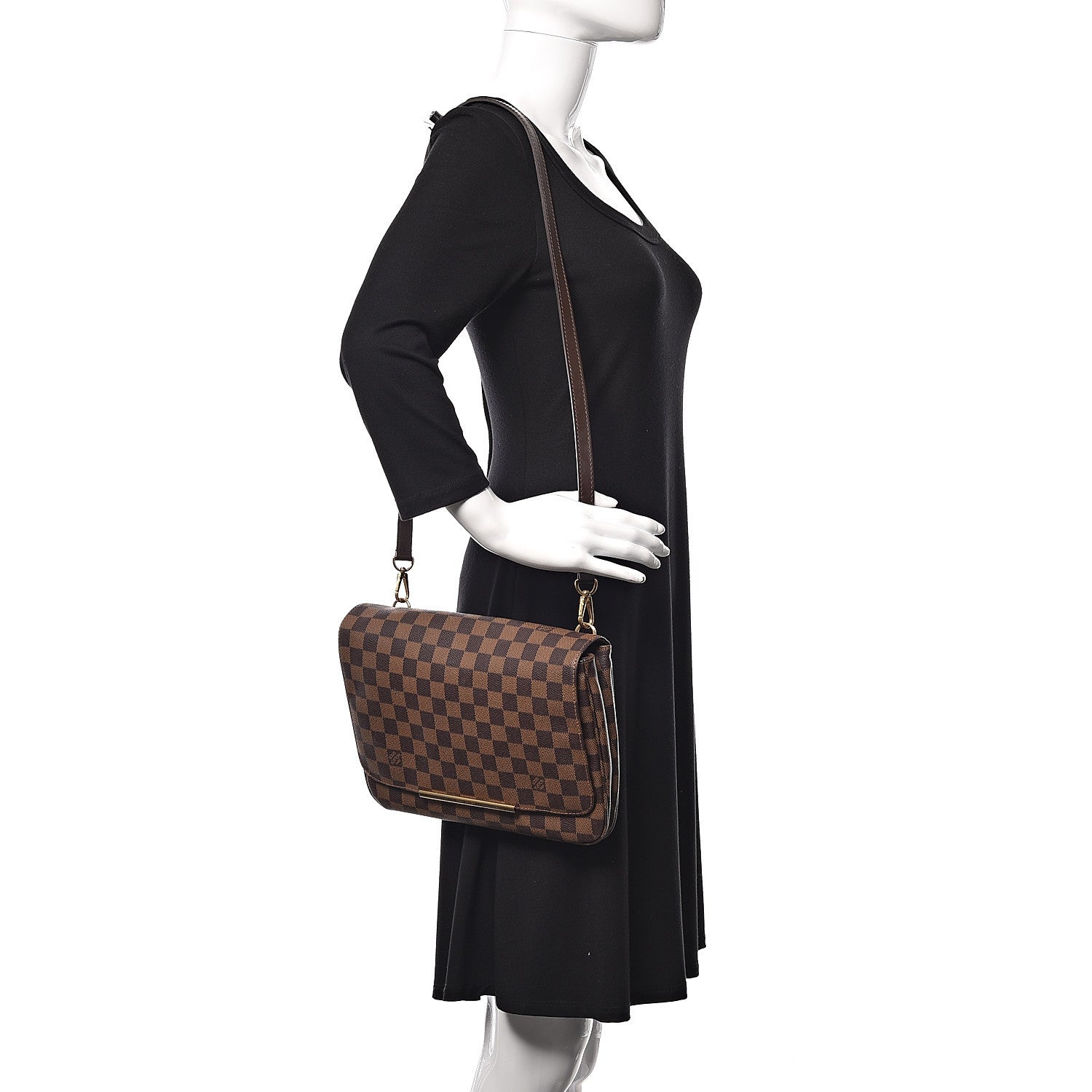 Louis Vuitton Damier Ebene Hoxton GM 2 of 10