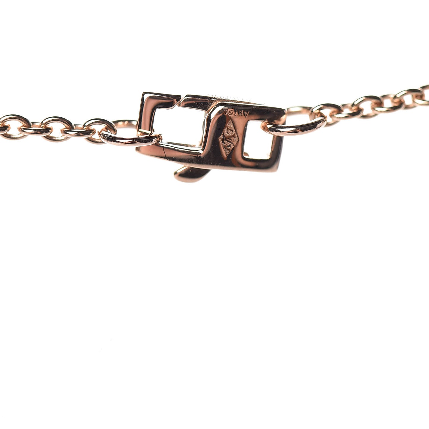 18K Pink Gold Mother Of Pearl Blossom Sun Pendant Necklace
