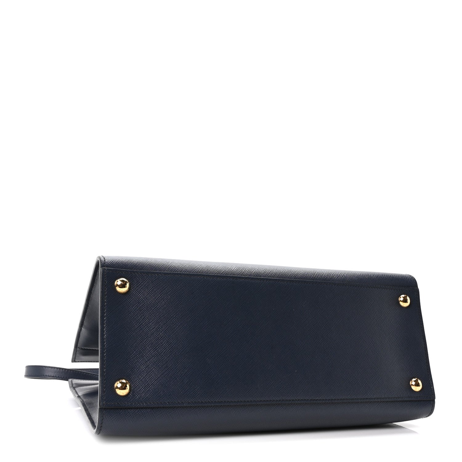 Prada Saffiano Soft Calfskin Tote Baltico 4 of 10