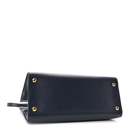Prada Saffiano Soft Calfskin Tote Baltico 4 of 10