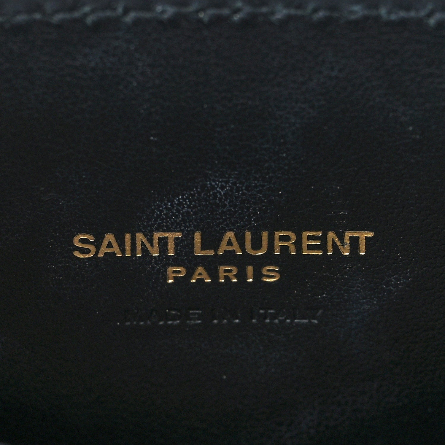 Saint Laurent Calfskin Crocodile Embossed Nano Sac De Jour Black 5 of 9