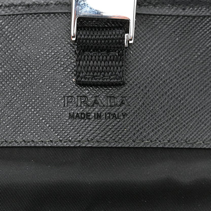 Prada Re-Nylon Saffiano Smartphone Case Crossbody Black 6 of 10