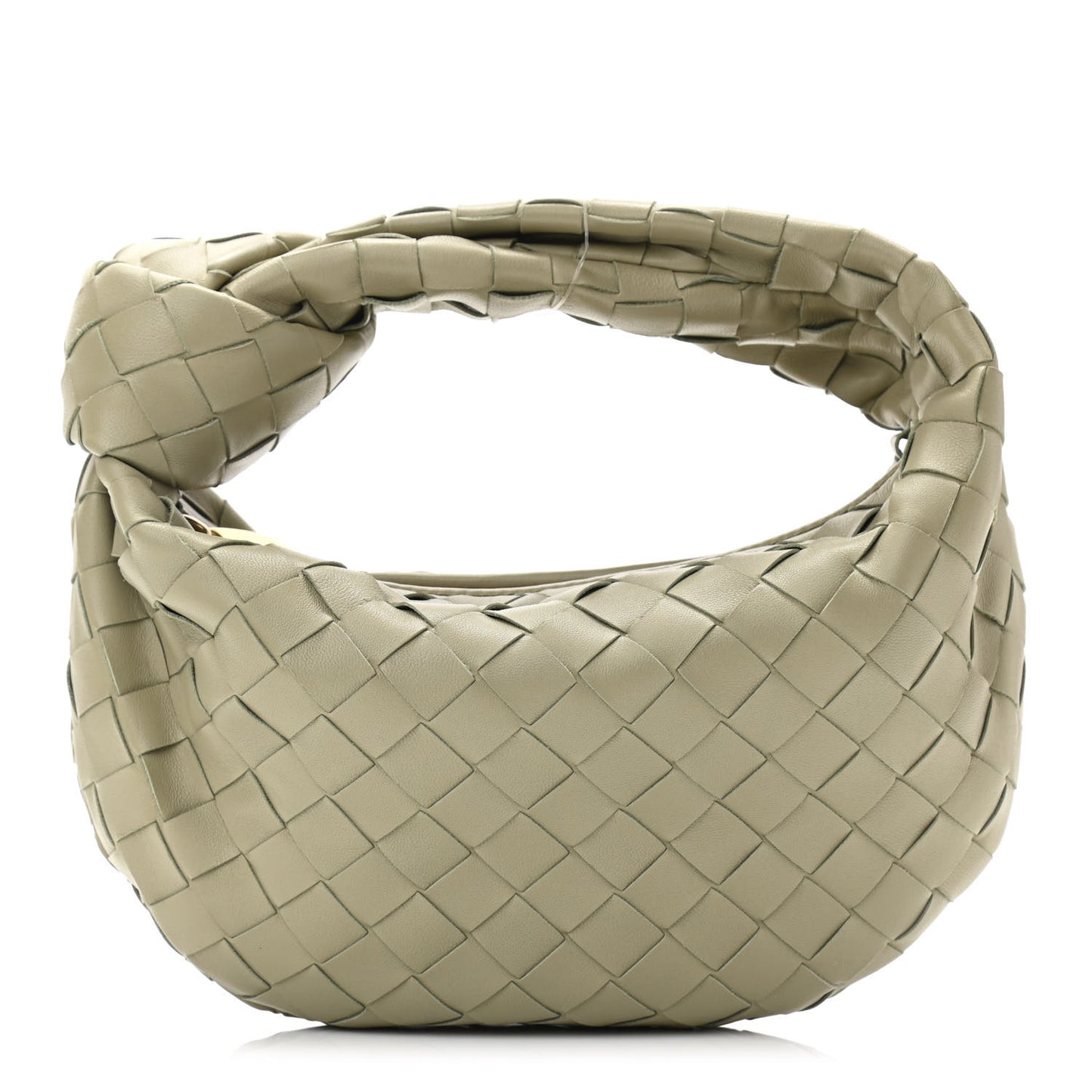 Nappa Intrecciato Mini Jodie Travertine