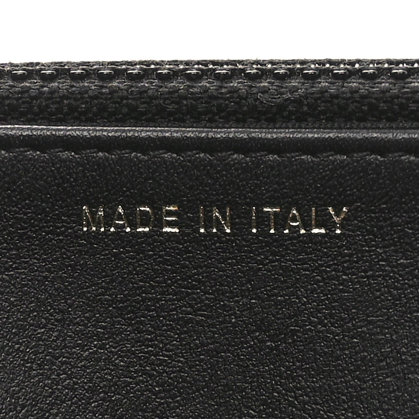 Caviar Quilted CC Filigree Wallet On Chain WOC Black