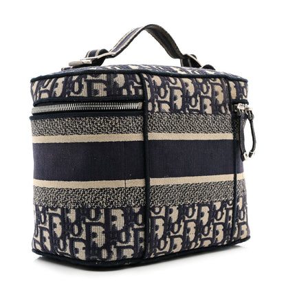 Christian Dior Oblique Diortravel Vanity Case Blue 3 of 12